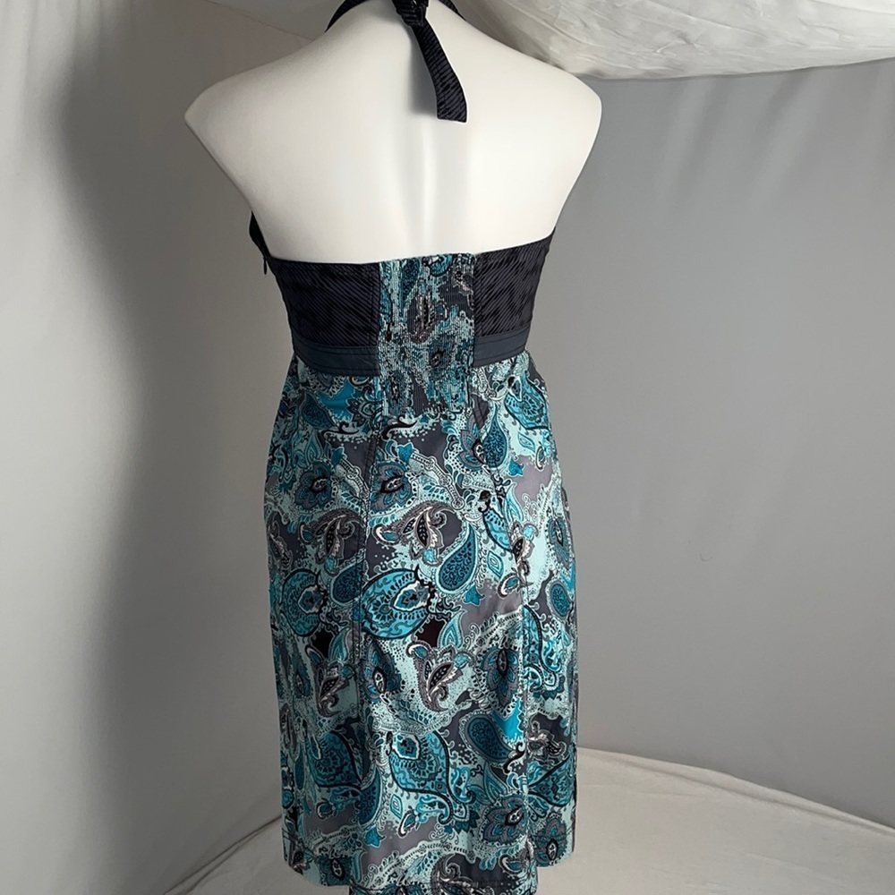 Athleta Pack Everywhere Dress gray teal white 8p - Picture 4 of 13